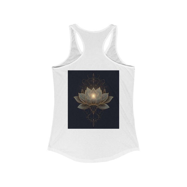 The Whispering Lotus - Women's Racerback Tank