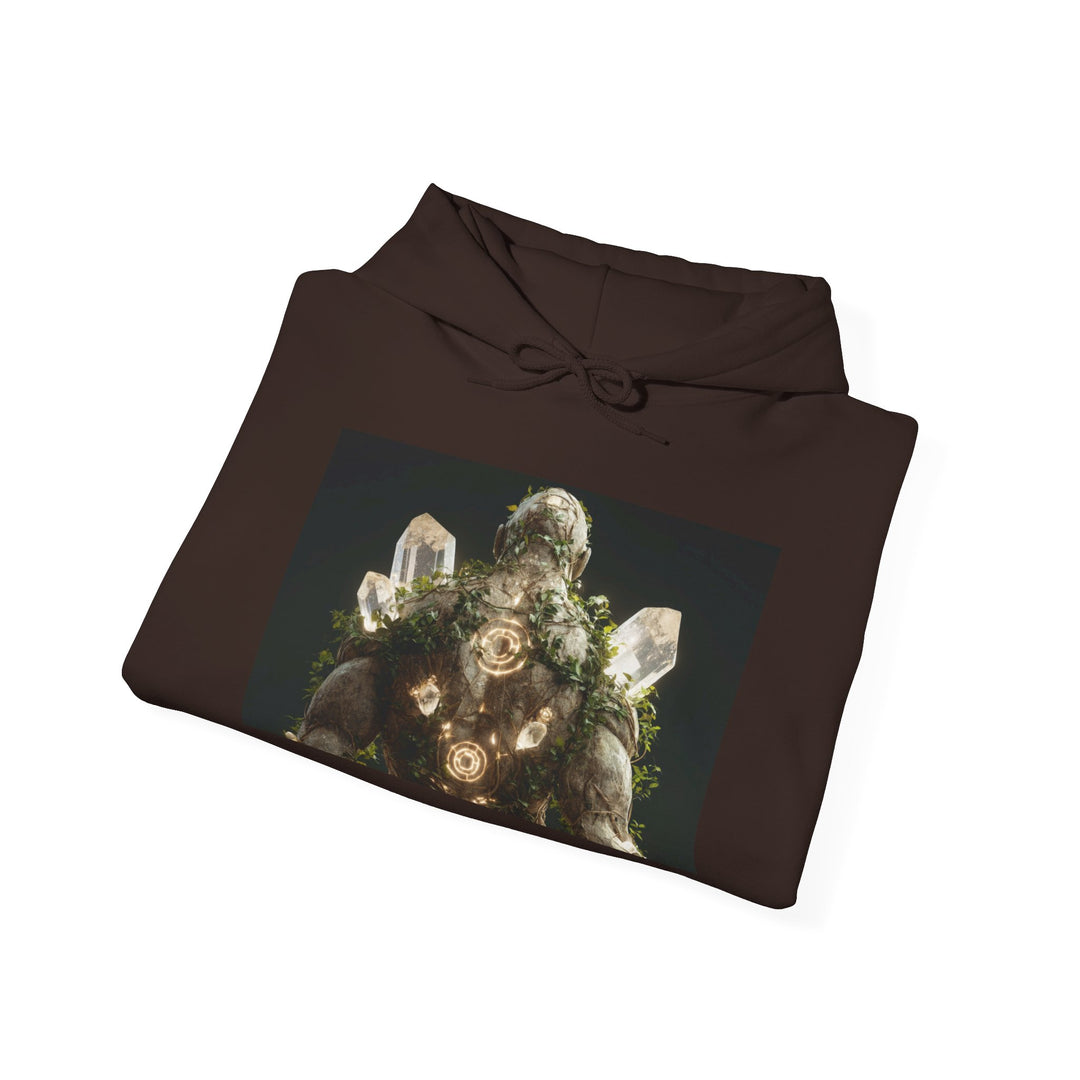 The Verdant Titan - Heavy Blend Hooded Sweatshirt