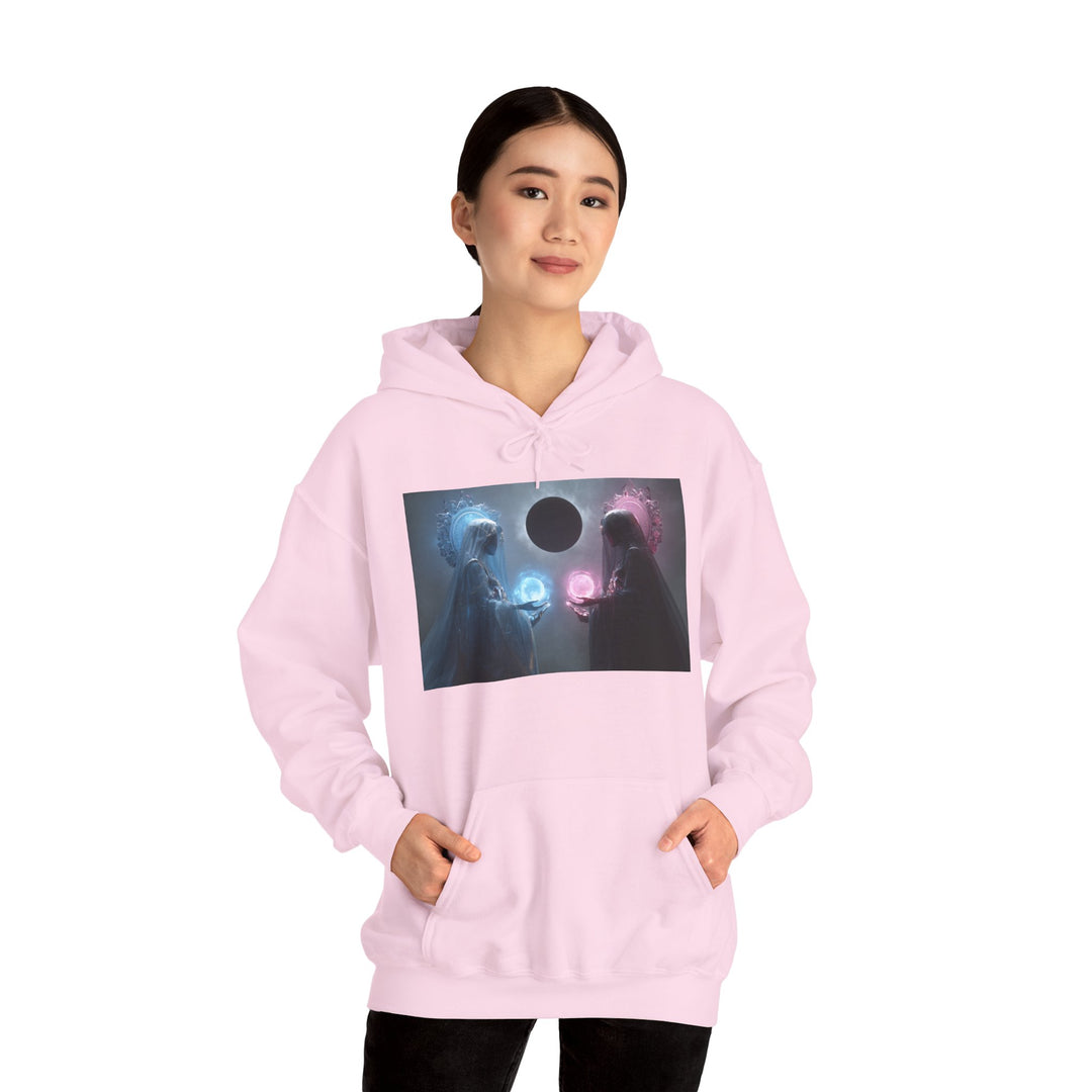 The Veil of Balance - Heavy Blend Hooded Sweatshirt