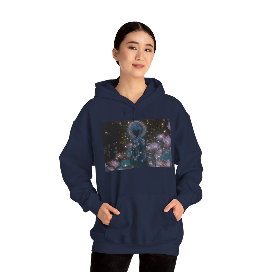 The Petalborn Sentinel - Heavy Blend Hooded Sweatshirt