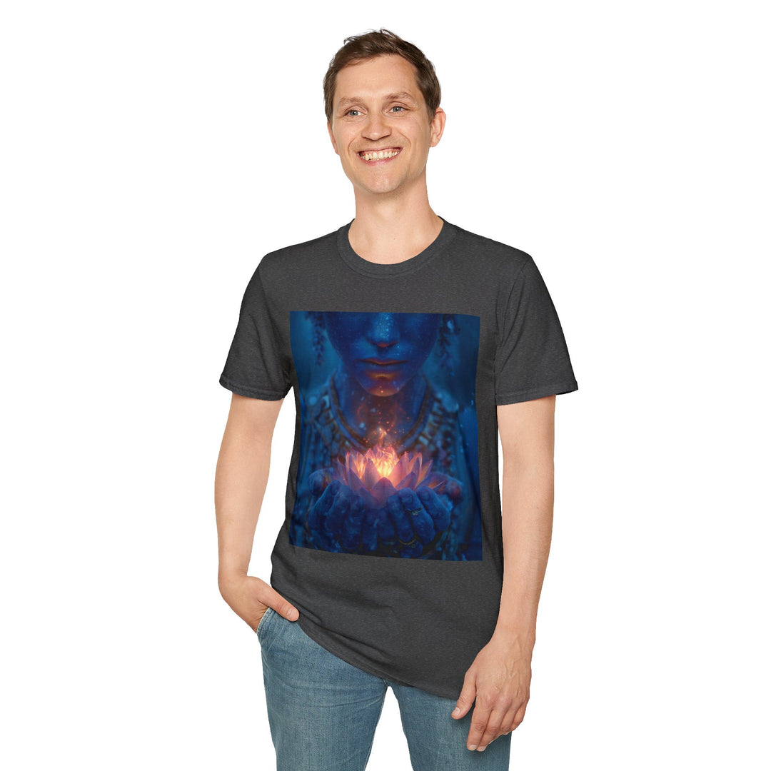 The Flame of the Lotus - Softstyle T-Shirt