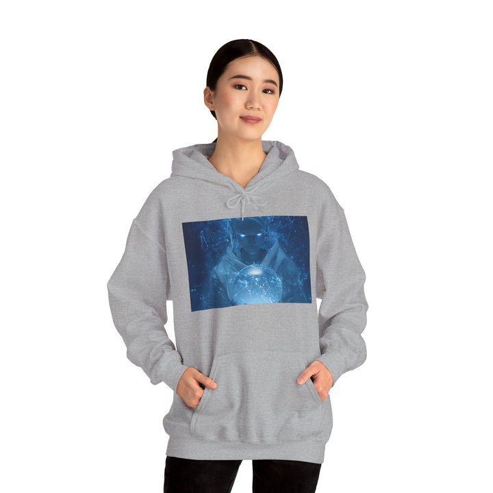 Moonlit Guardian - Heavy Blend Hooded Sweatshirt