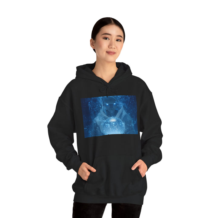 Moonlit Guardian - Heavy Blend Hooded Sweatshirt