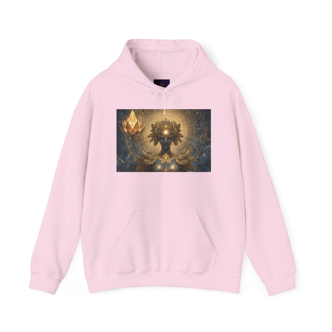 The Celestial Sentinel - Heavy Blend Hooded Sweatshirt