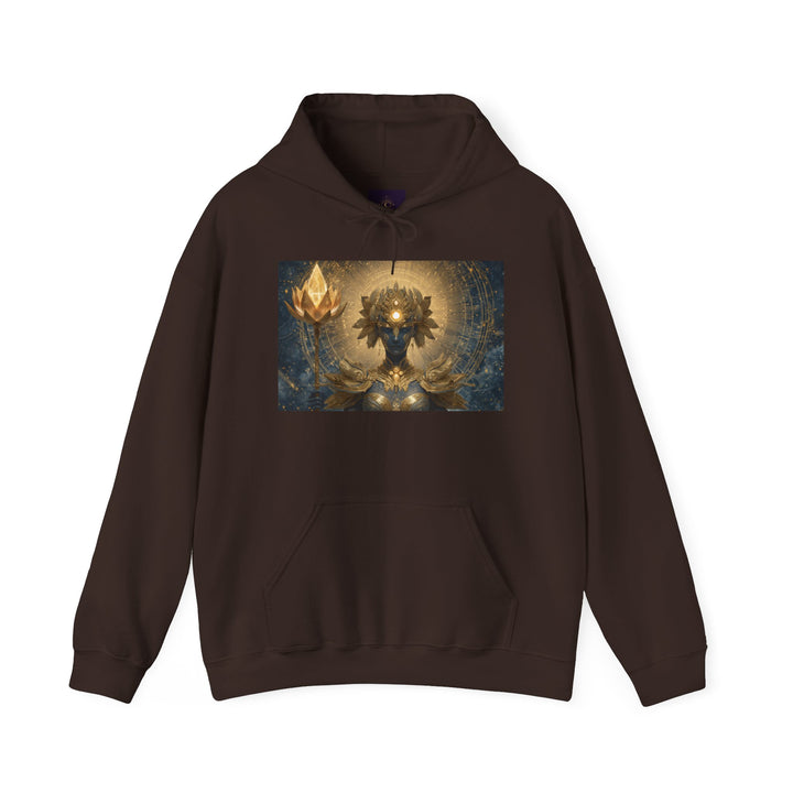 The Celestial Sentinel - Heavy Blend Hooded Sweatshirt