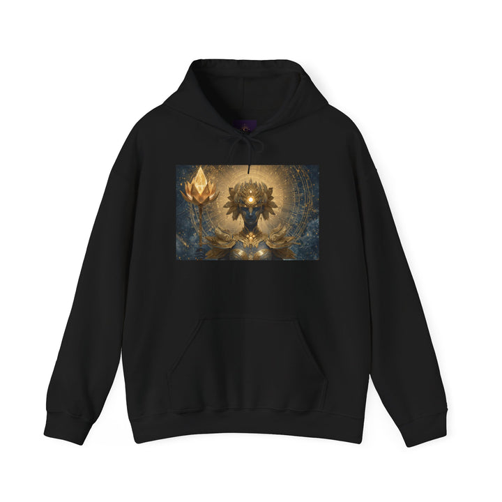The Celestial Sentinel - Heavy Blend Hooded Sweatshirt