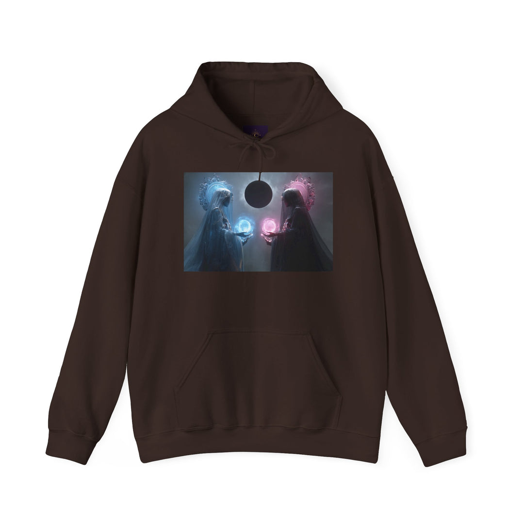 The Veil of Balance - Heavy Blend Hooded Sweatshirt