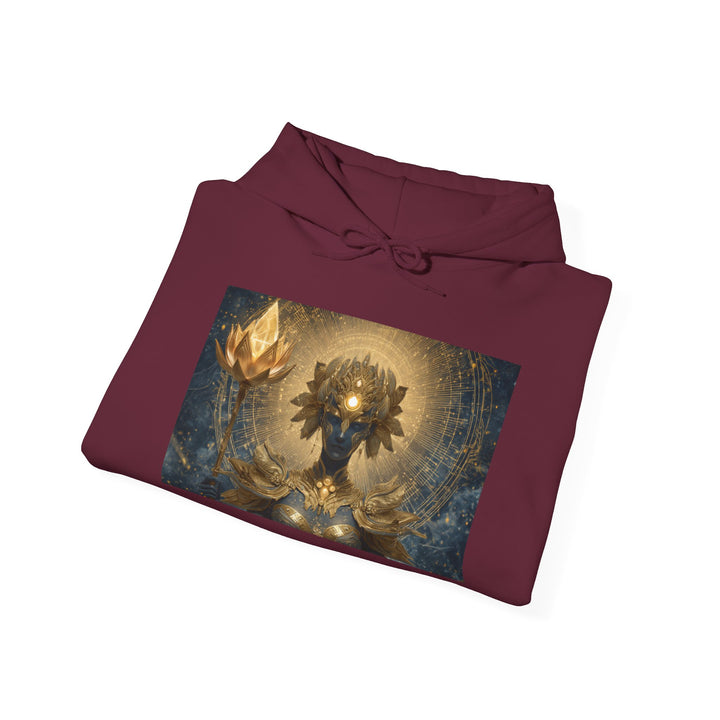 The Celestial Sentinel - Heavy Blend Hooded Sweatshirt