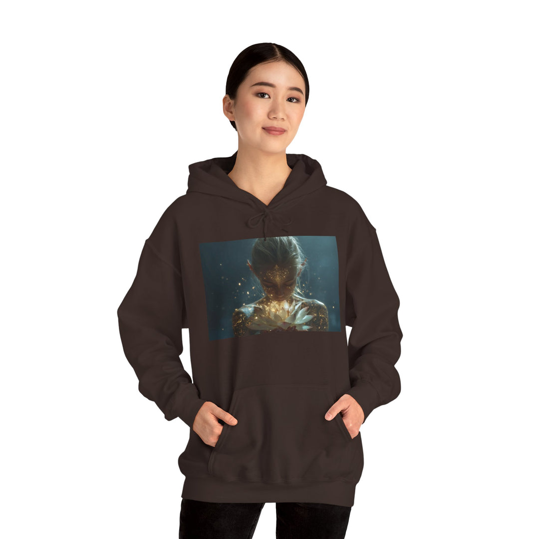 The Whispering Lotus - Heavy Blend Hooded Sweatshirt
