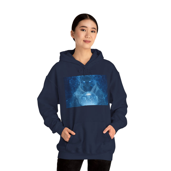 Moonlit Guardian - Heavy Blend Hooded Sweatshirt