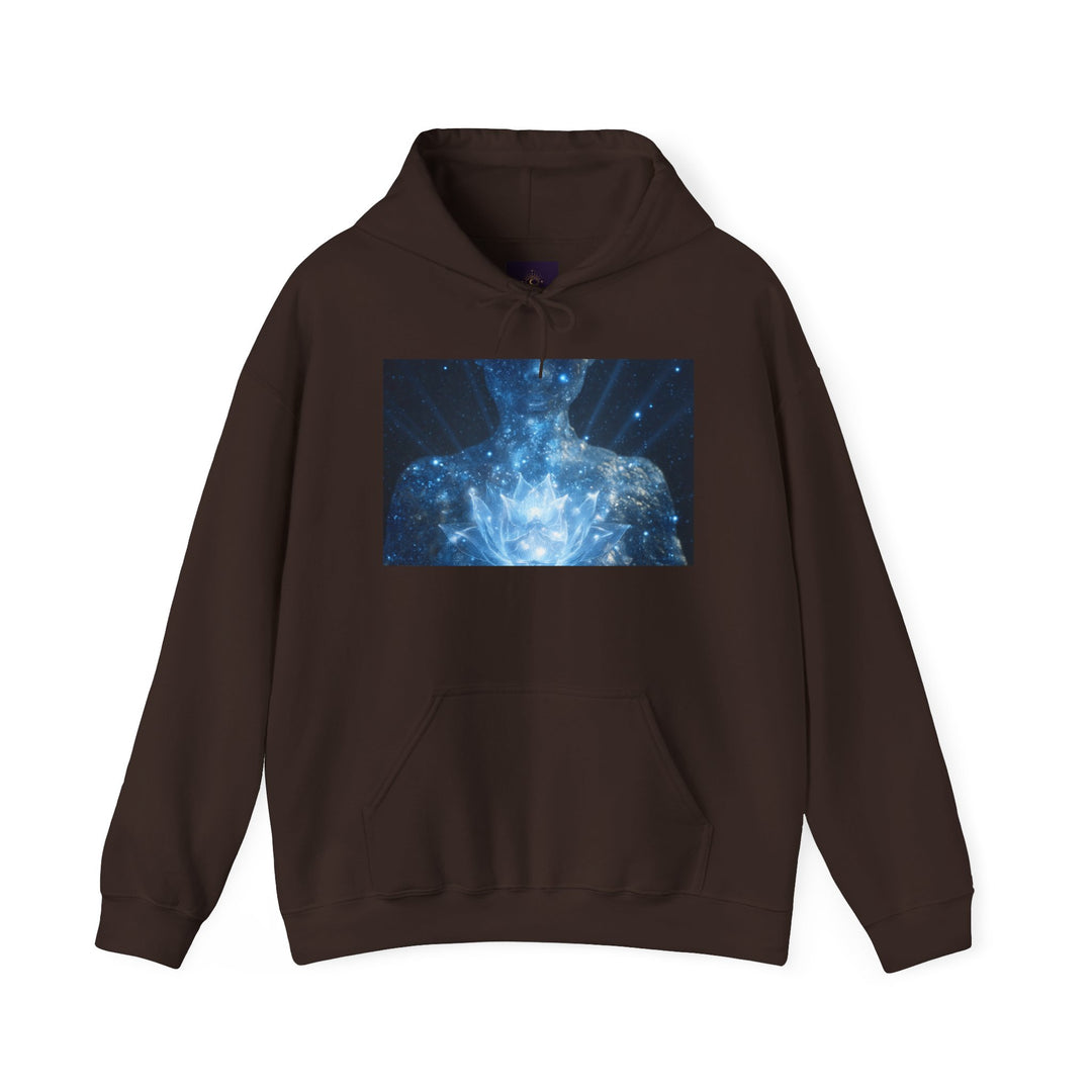 The Cosmic Bloom - Heavy Blend Hooded Sweatshirt