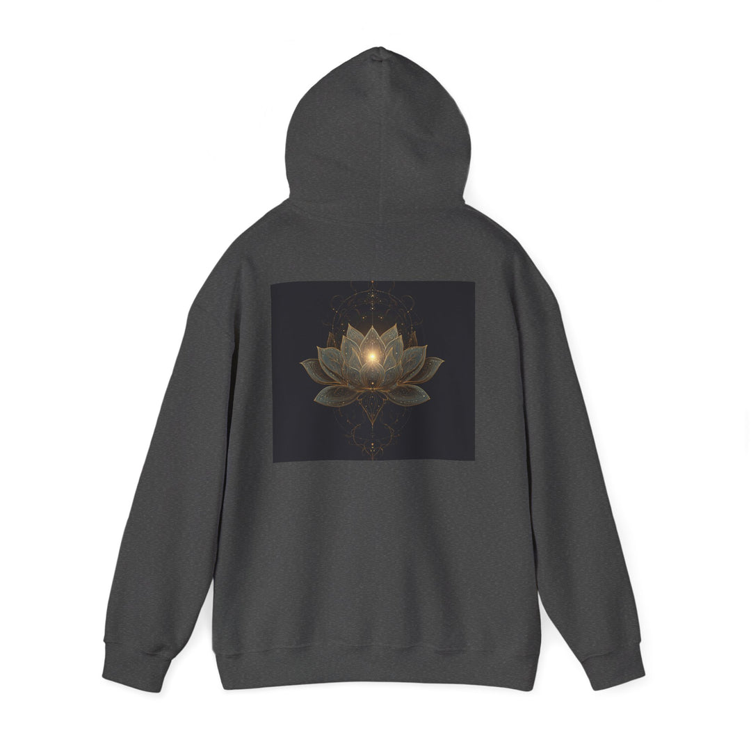 The Flame of the Lotus - Heavy Blend Hooded Sweatshirt