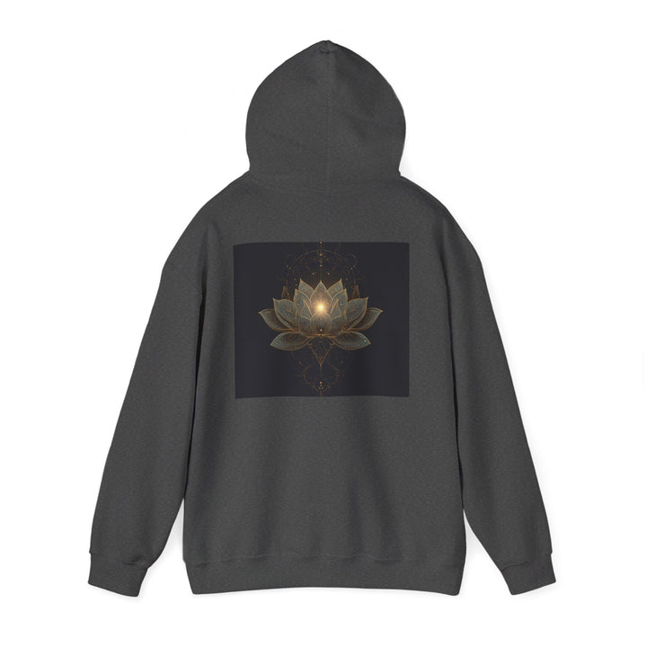 The Flame of the Lotus - Heavy Blend Hooded Sweatshirt