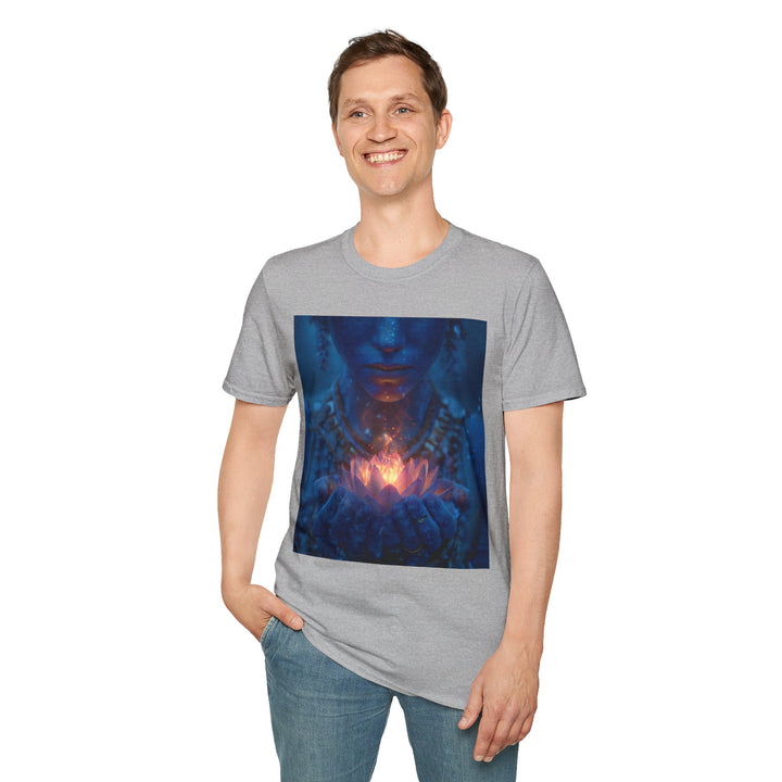 The Flame of the Lotus - Softstyle T-Shirt
