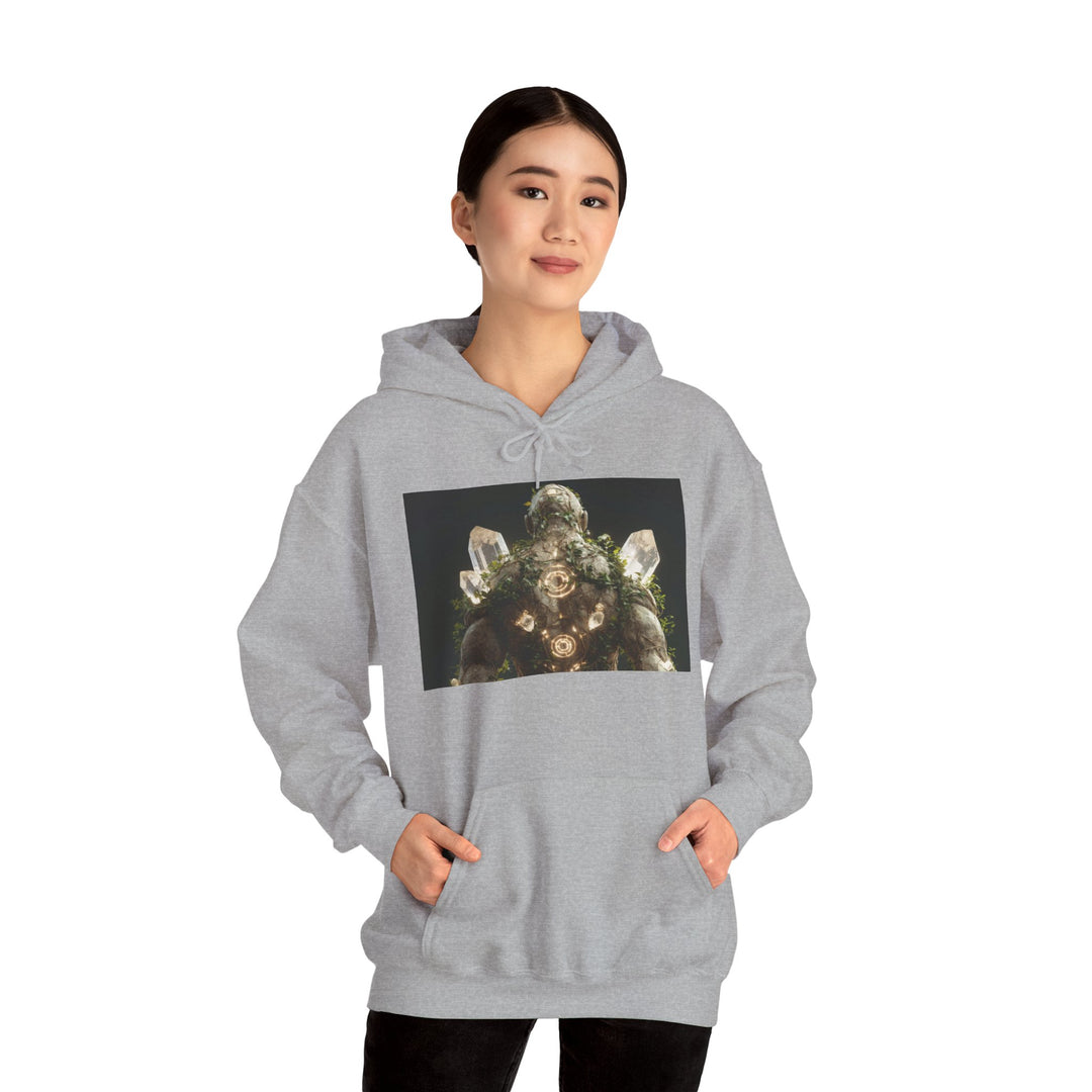 The Verdant Titan - Heavy Blend Hooded Sweatshirt