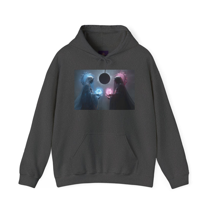 The Veil of Balance - Heavy Blend Hooded Sweatshirt