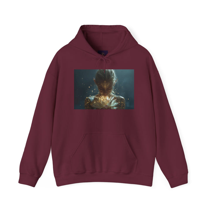 The Whispering Lotus - Heavy Blend Hooded Sweatshirt