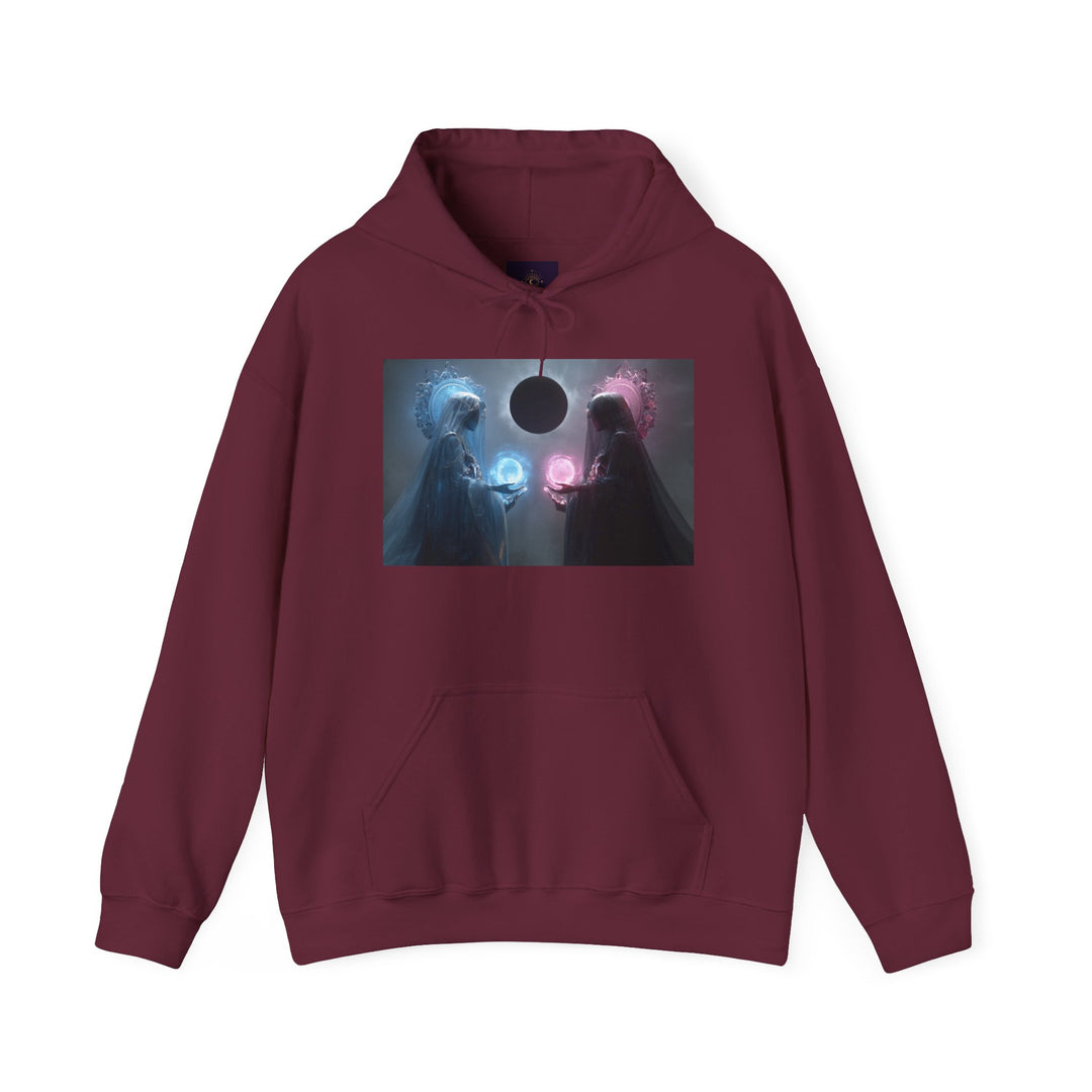 The Veil of Balance - Heavy Blend Hooded Sweatshirt
