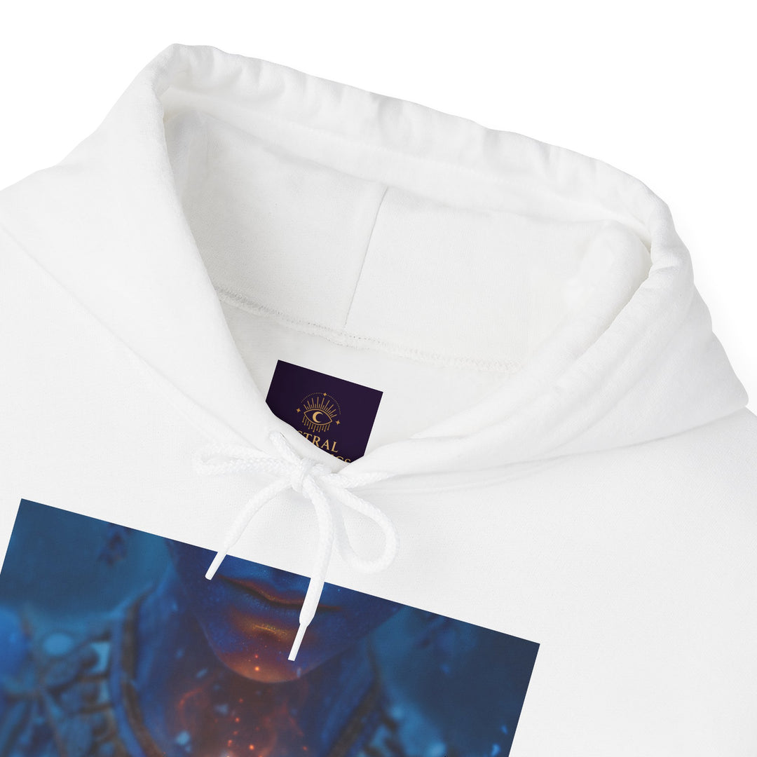 The Flame of the Lotus - Heavy Blend Hooded Sweatshirt