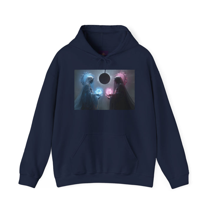 The Veil of Balance - Heavy Blend Hooded Sweatshirt