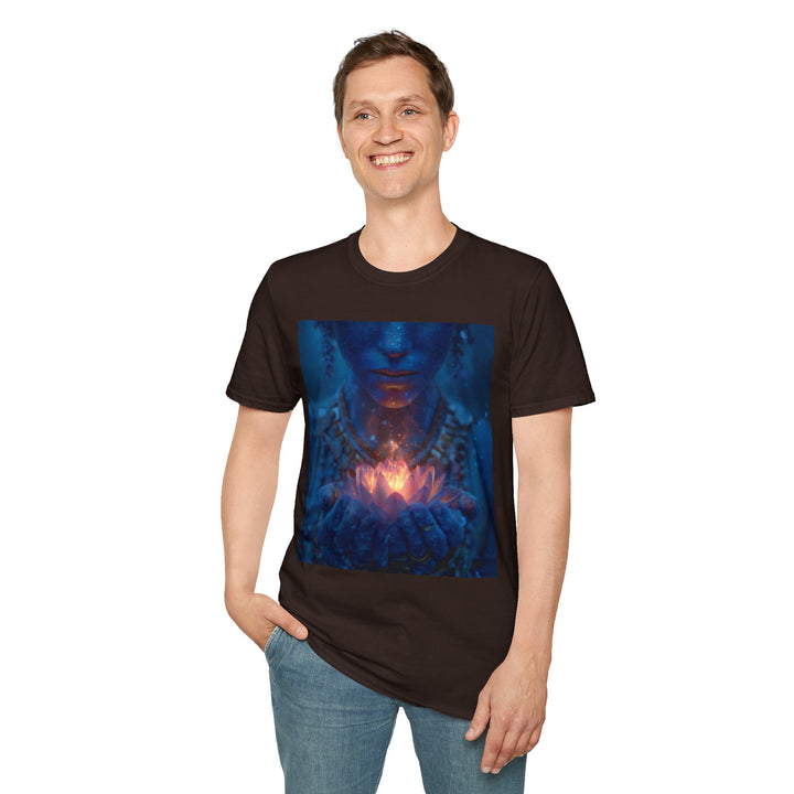 The Flame of the Lotus - Softstyle T-Shirt