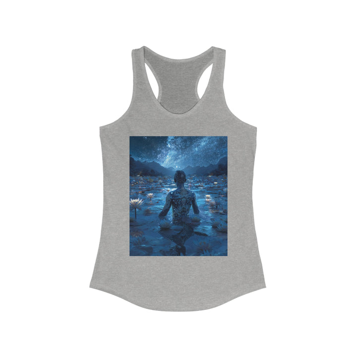The Lotus Pilgrim - Women's Racerback Tank