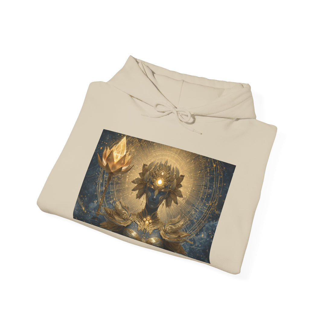The Celestial Sentinel - Heavy Blend Hooded Sweatshirt