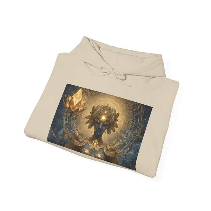 The Celestial Sentinel - Heavy Blend Hooded Sweatshirt