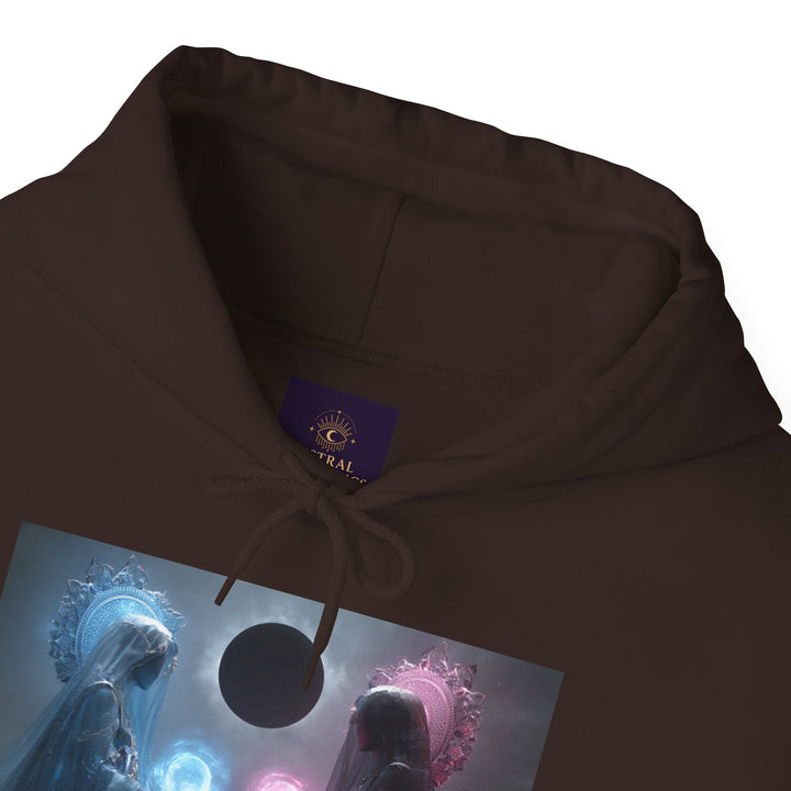 The Veil of Balance - Heavy Blend Hooded Sweatshirt