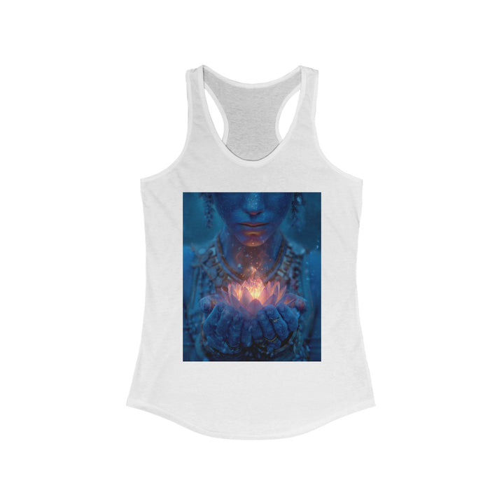 The Flame of the Lotus - Women's Racerback Tank