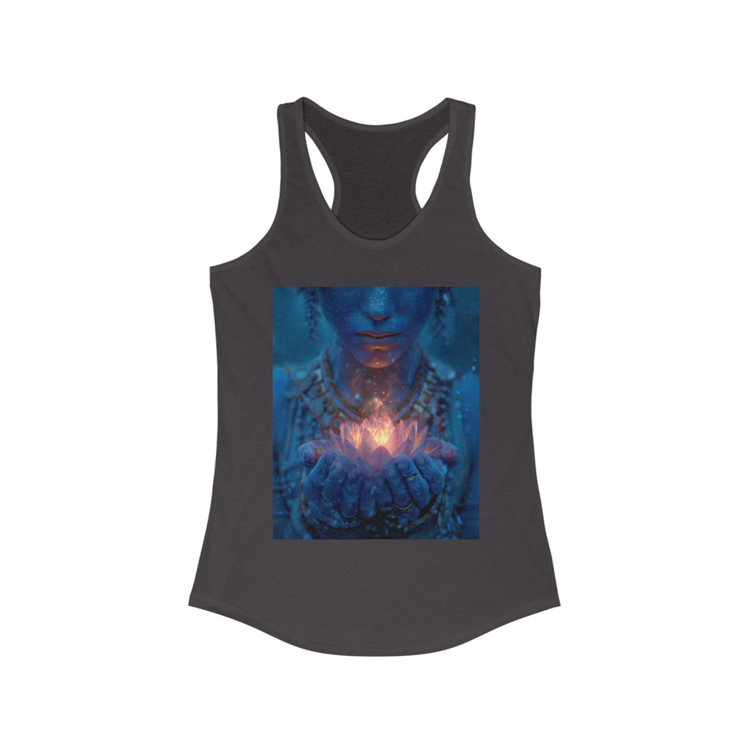 The Flame of the Lotus - Women's Racerback Tank