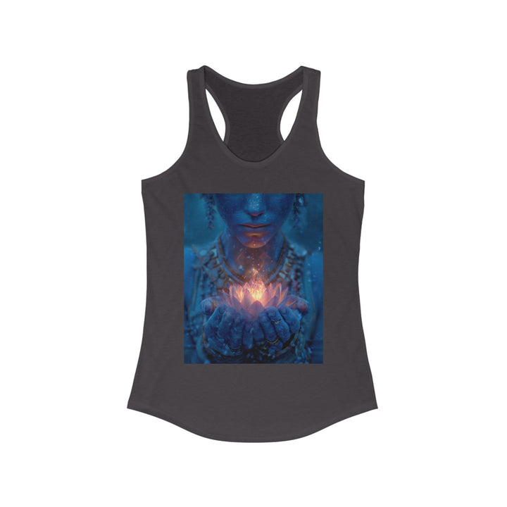 The Flame of the Lotus - Women's Racerback Tank