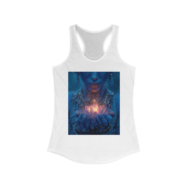 The Flame of the Lotus - Women's Racerback Tank
