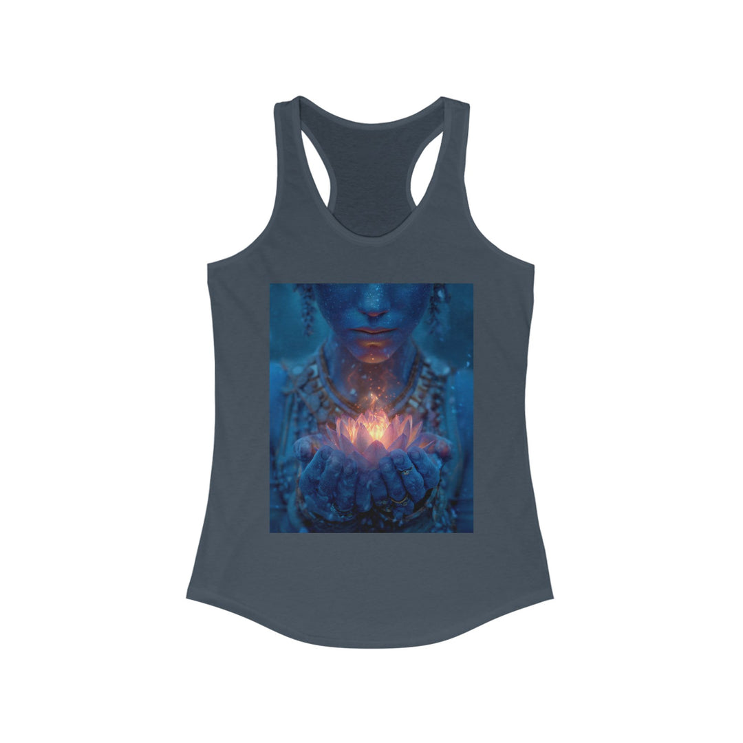 The Flame of the Lotus - Women's Racerback Tank