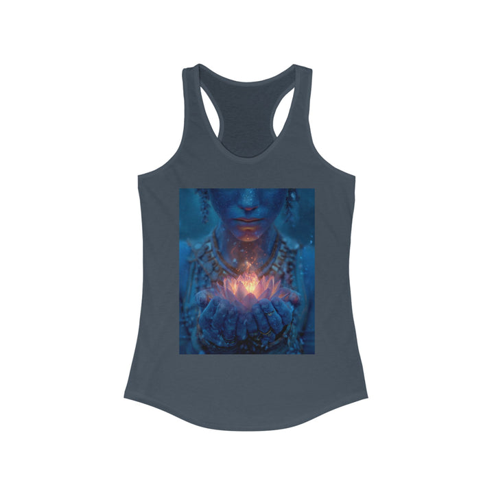 The Flame of the Lotus - Women's Racerback Tank
