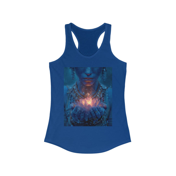 The Flame of the Lotus - Women's Racerback Tank