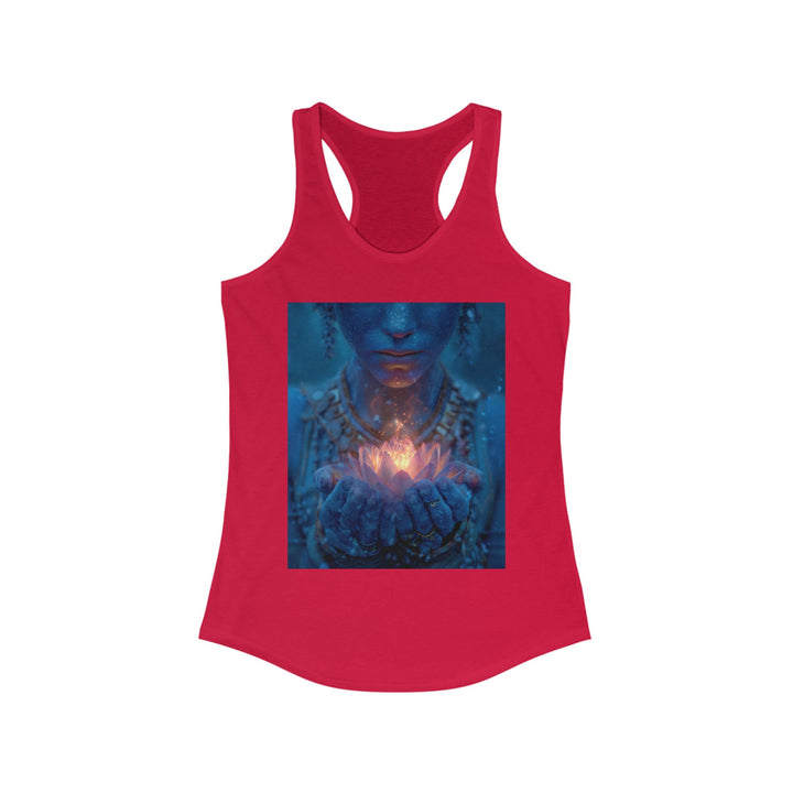The Flame of the Lotus - Women's Racerback Tank
