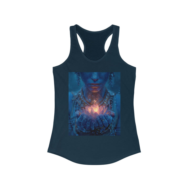 The Flame of the Lotus - Women's Racerback Tank