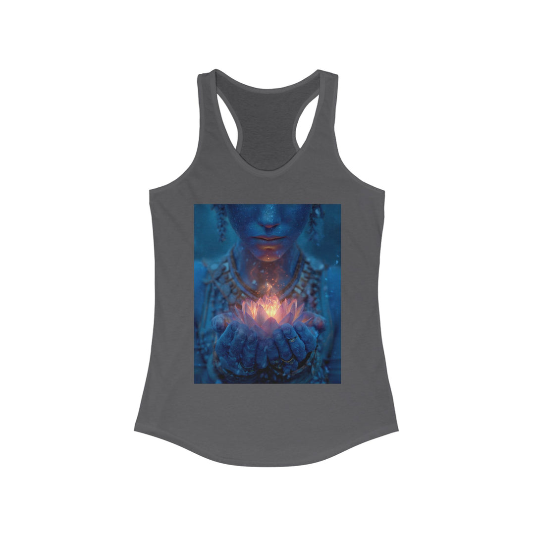The Flame of the Lotus - Women's Racerback Tank
