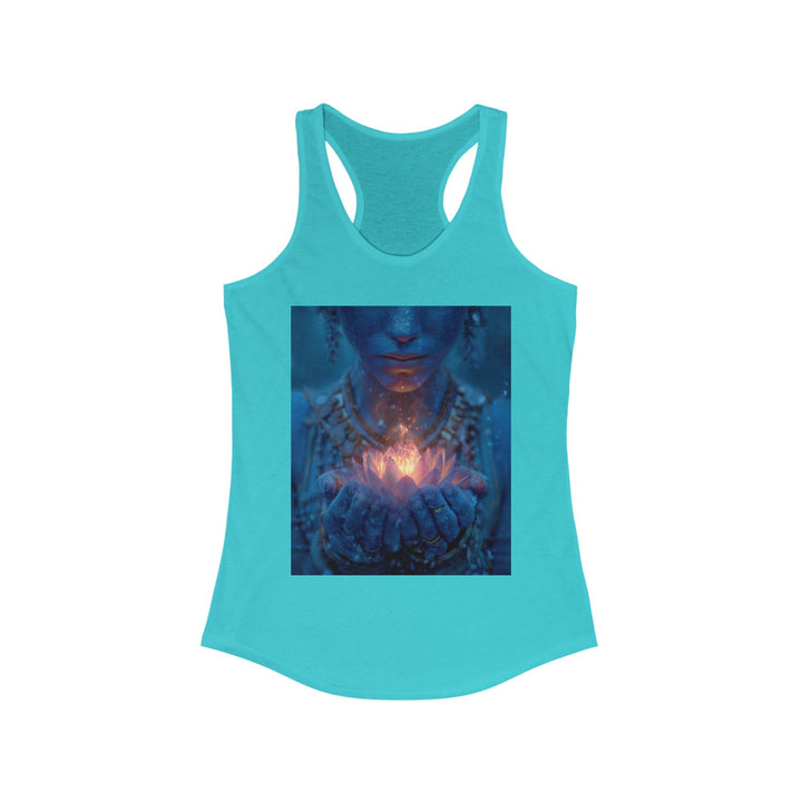 The Flame of the Lotus - Women's Racerback Tank