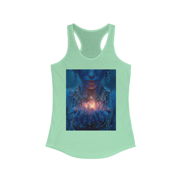 The Flame of the Lotus - Women's Racerback Tank