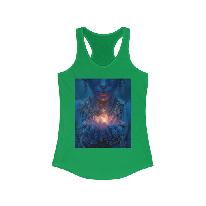 The Flame of the Lotus - Women's Racerback Tank