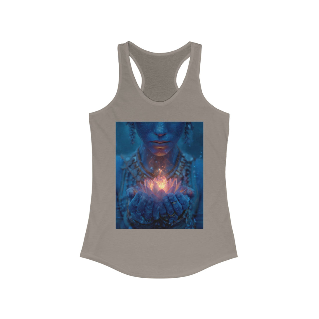 The Flame of the Lotus - Women's Racerback Tank