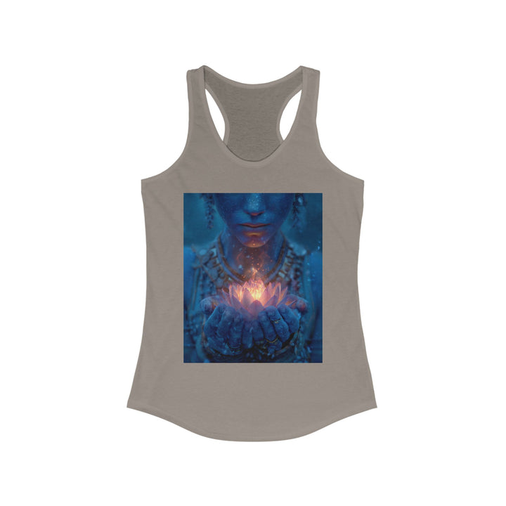 The Flame of the Lotus - Women's Racerback Tank