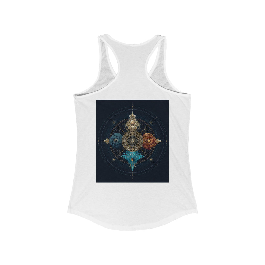 The Skyborne Oracle - Women's Racerback Tank