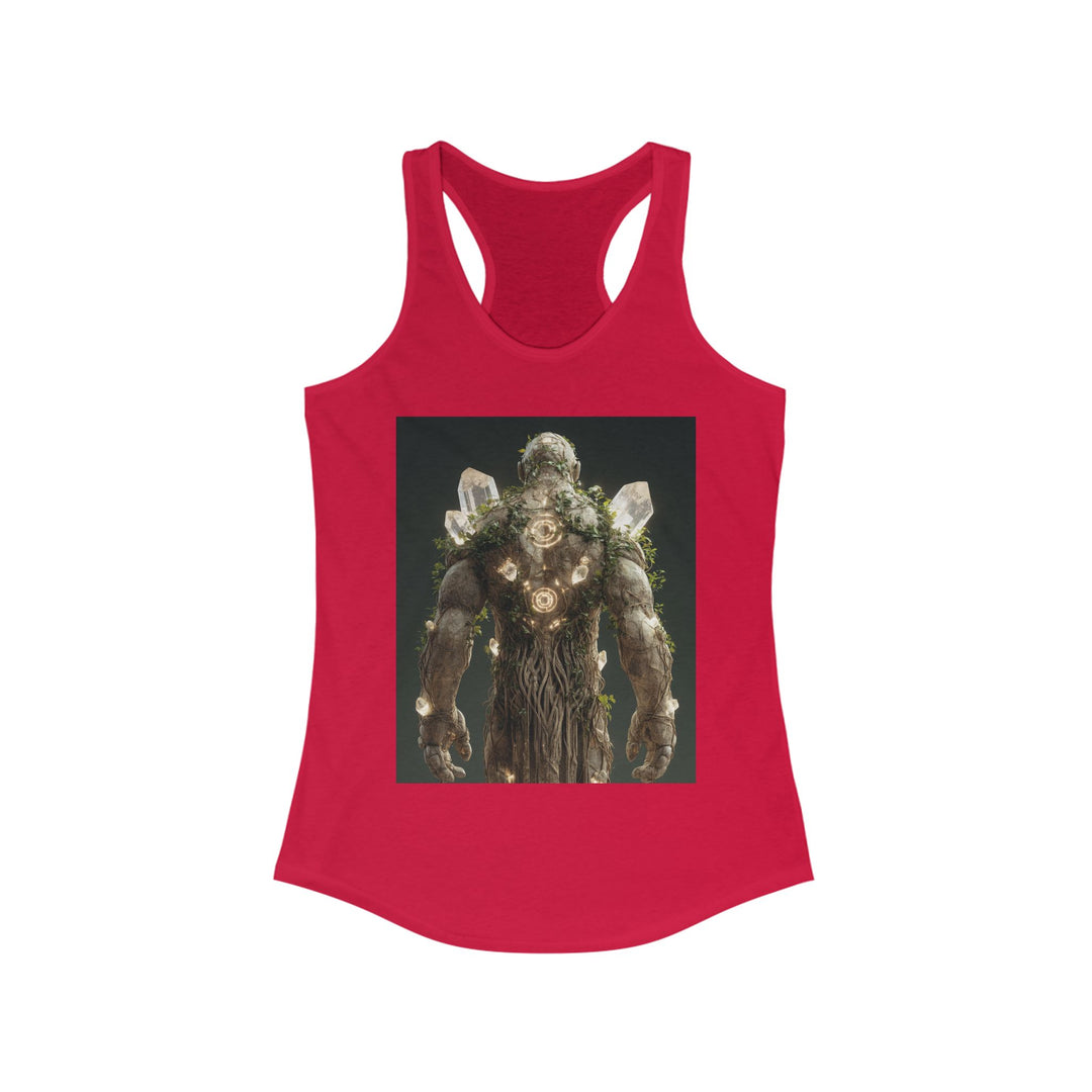 The Verdant Titan - Women's Racerback Tank