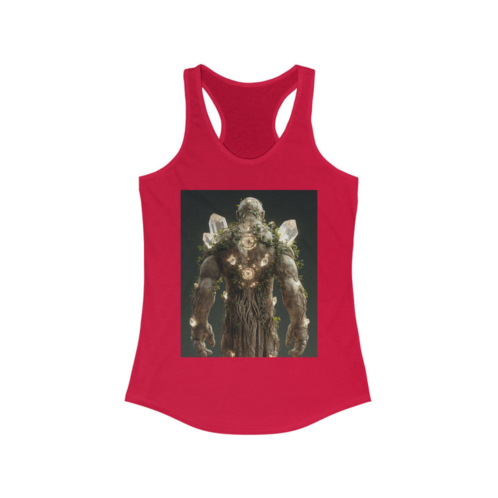 The Verdant Titan - Women's Racerback Tank