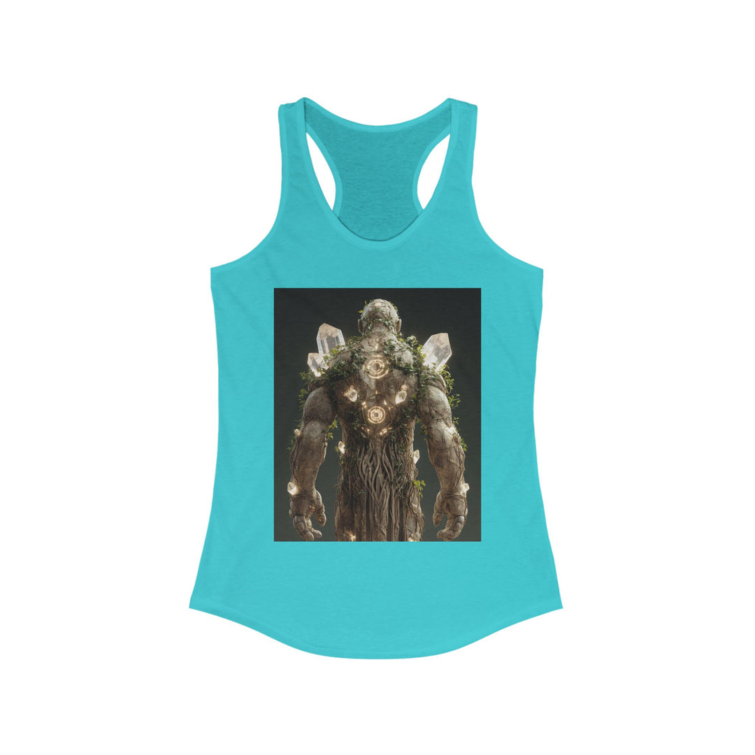 The Verdant Titan - Women's Racerback Tank