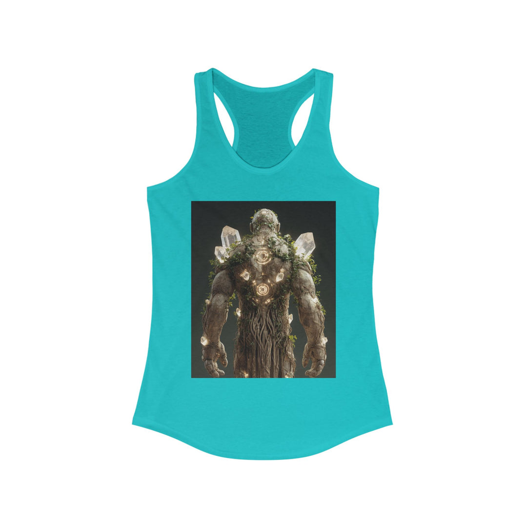 The Verdant Titan - Women's Racerback Tank