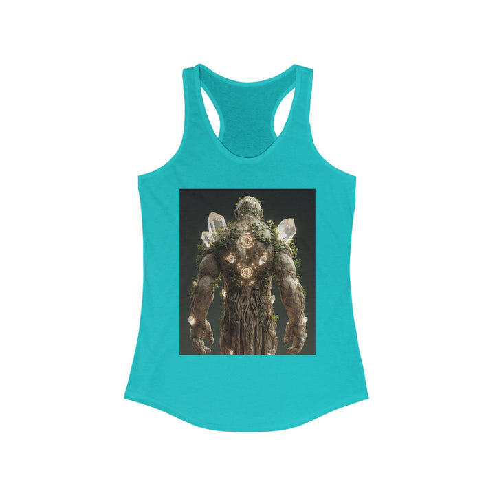 The Verdant Titan - Women's Racerback Tank